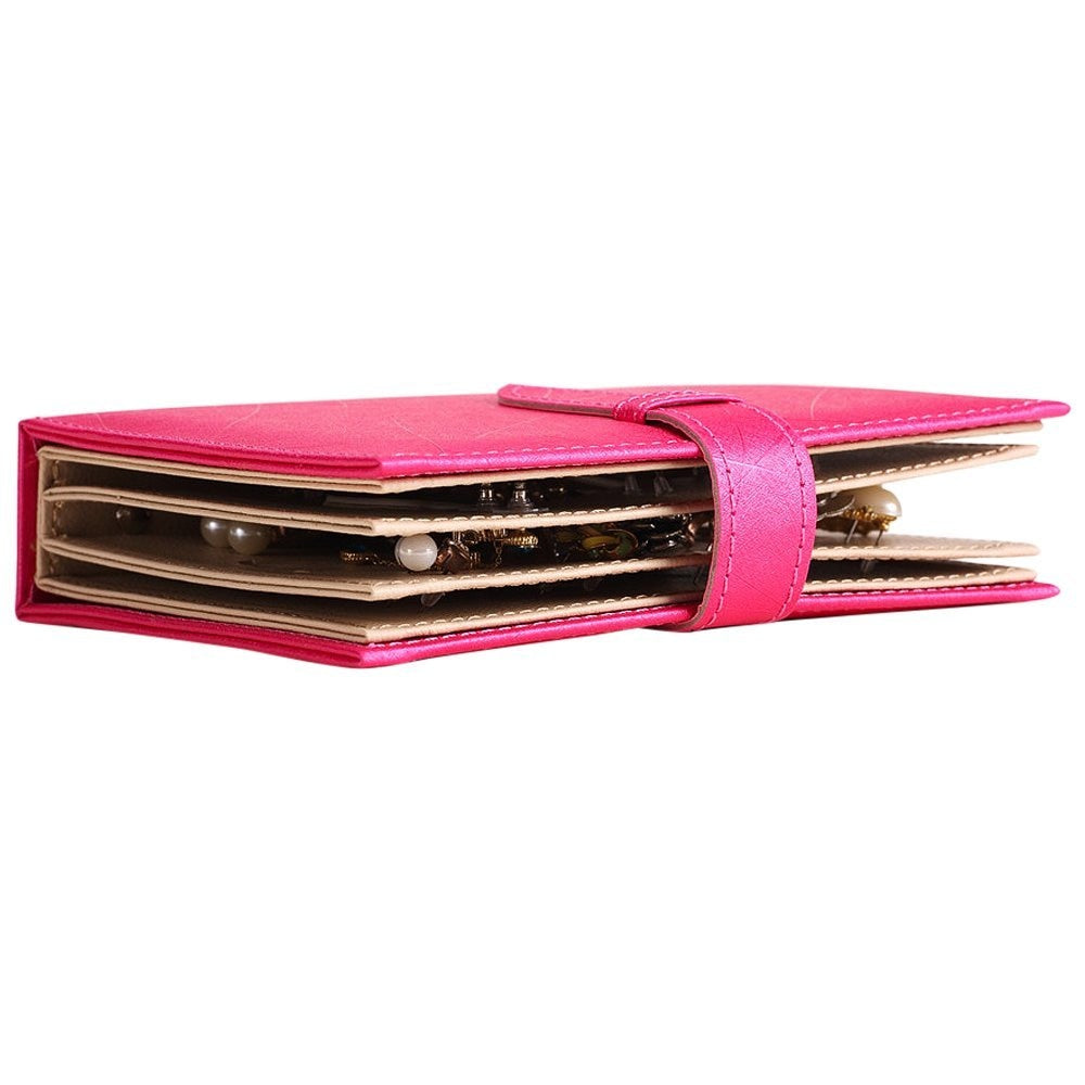 Leather Earring Storage Book Organizer, 42 Pairs by HitMyNeed