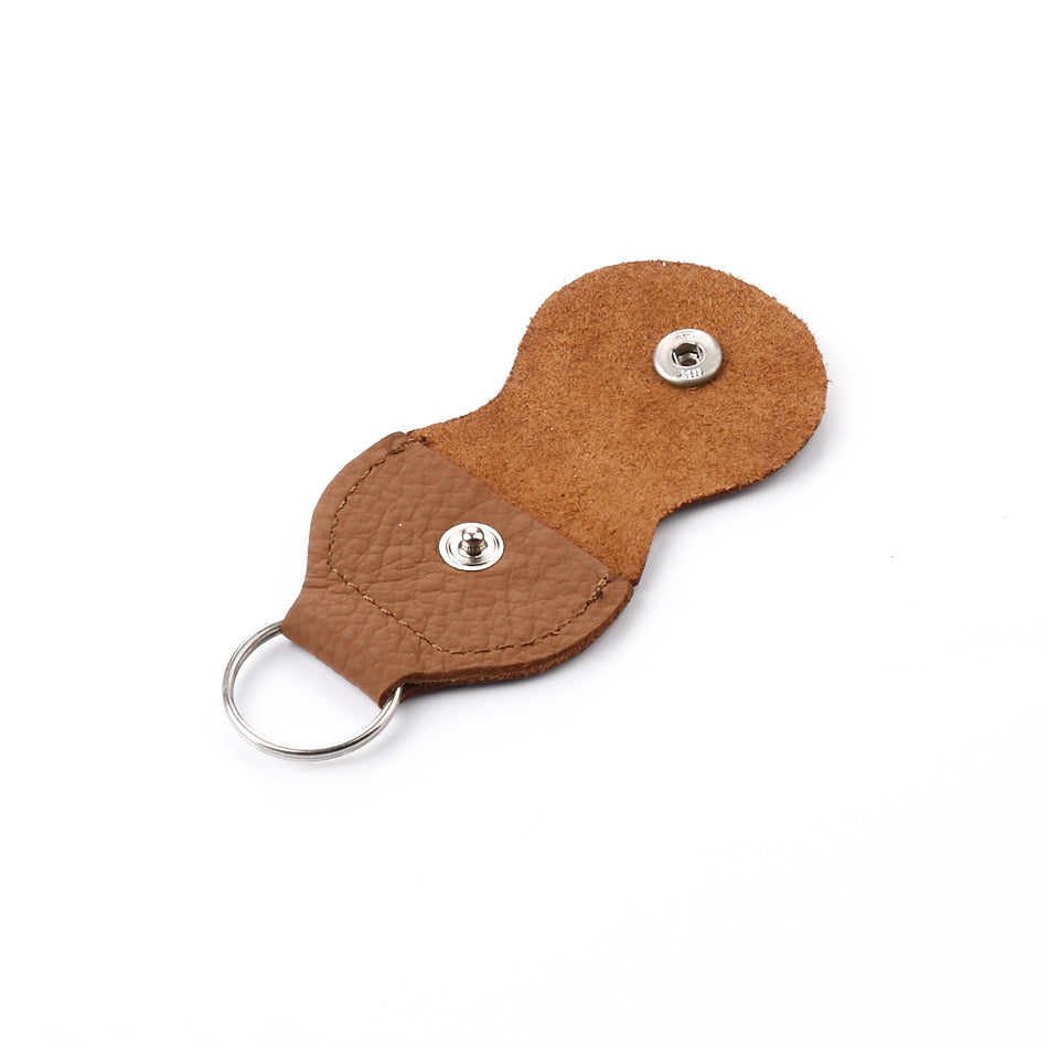 Leather Guitar Pick Holder Keychain (2 Pack) by HitMyNeed