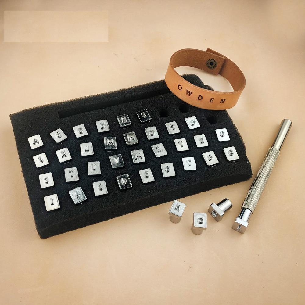 Leather Letter Stamp Tool Set for Custom Engraving by HitMyNeed