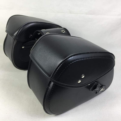Leather Motorcycle Saddlebags Set (2 Pieces) by HitMyNeed