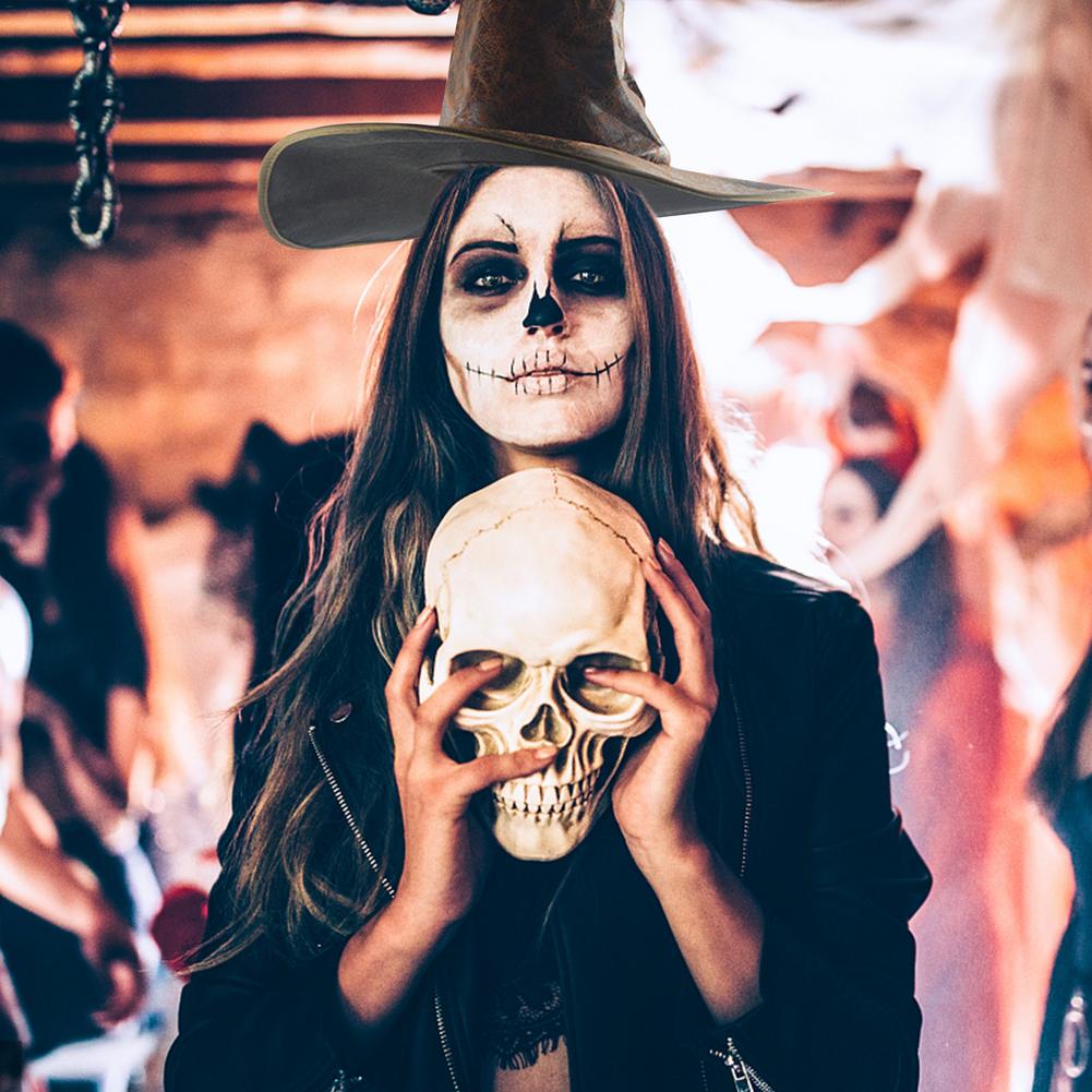 Leather Oversized Witch Hat Costume Accessory by HitMyNeed
