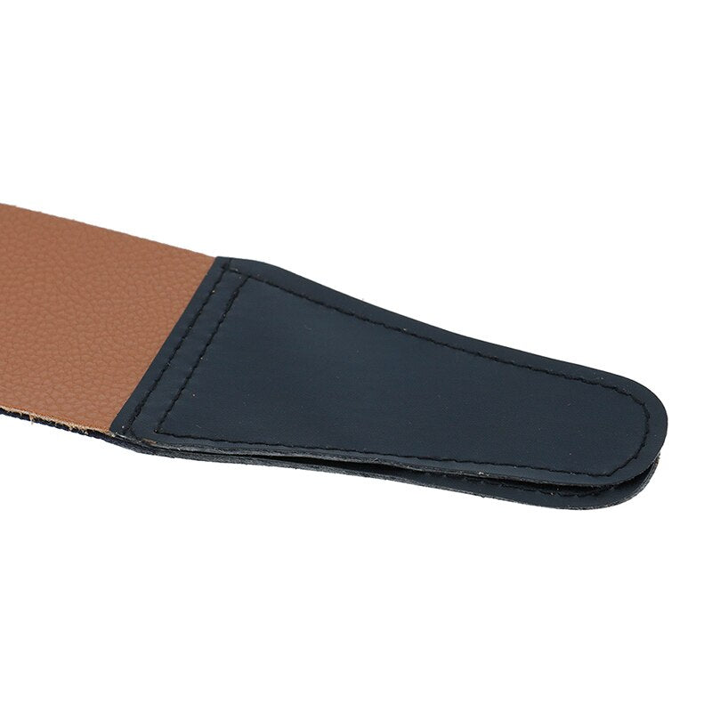 Leather Razor Strop Belt for Sharpening Blades by HitMyNeed