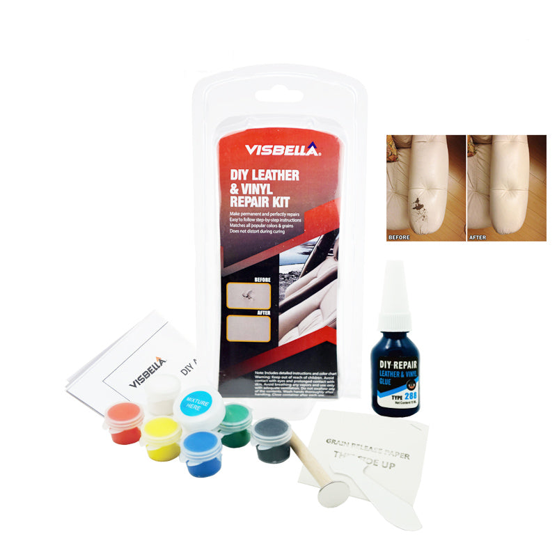 Leather Repair Restoration Kit for Furniture & Seats by HitMyNeed