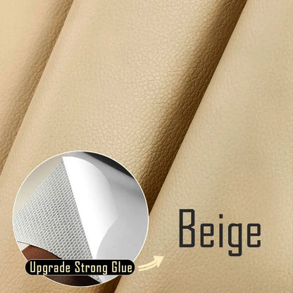 Leather Repair Tape Self-Adhesive Patch for Seats & Sofas 06-beige 50x200cm by HitMyNeed