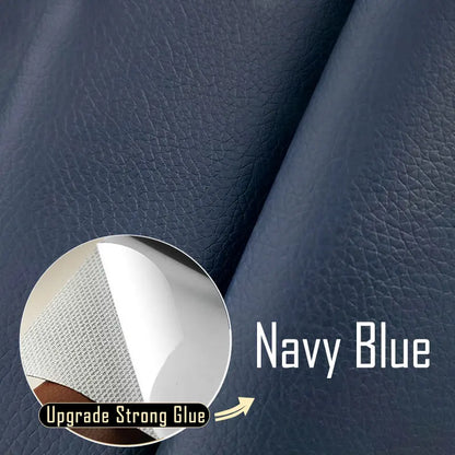Leather Repair Tape Self-Adhesive Patch for Seats & Sofas 10-navy-blue 50x200cm by HitMyNeed