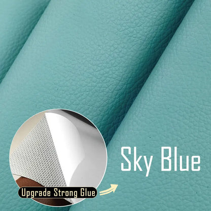 Leather Repair Tape Self-Adhesive Patch for Seats & Sofas 12-sky-blue 50x200cm by HitMyNeed