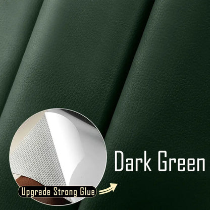 Leather Repair Tape Self-Adhesive Patch for Seats & Sofas 13-dark-green 50x200cm by HitMyNeed