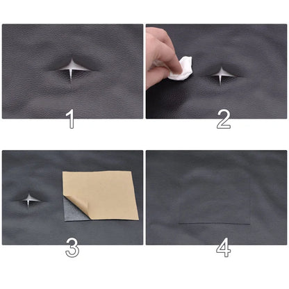 Leather Repair Tape Self-Adhesive Patch for Seats & Sofas by HitMyNeed