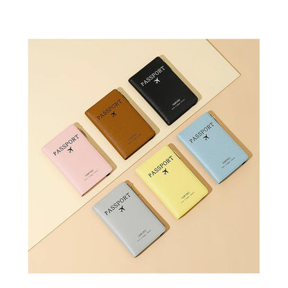 Leather RFID Blocking Passport Holder with Zipper by HitMyNeed