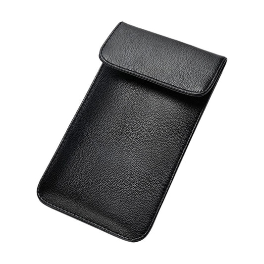 Leather RFID & Signal Blocking Pouch by HitMyNeed