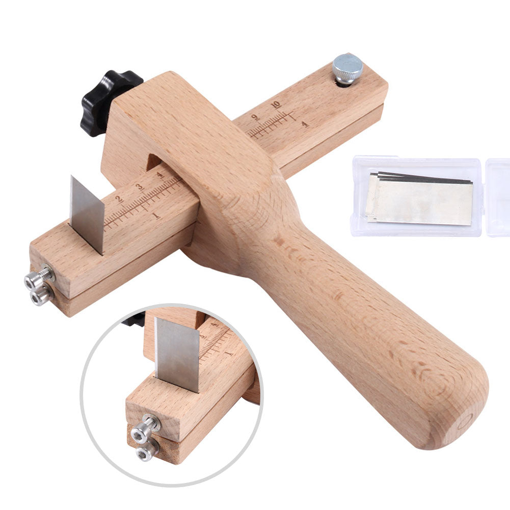 Leather Strip and Strap Cutter with Adjustable Guide by HitMyNeed