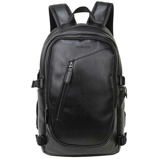 Leather Waterproof Daypack Travel Backpack by HitMyNeed