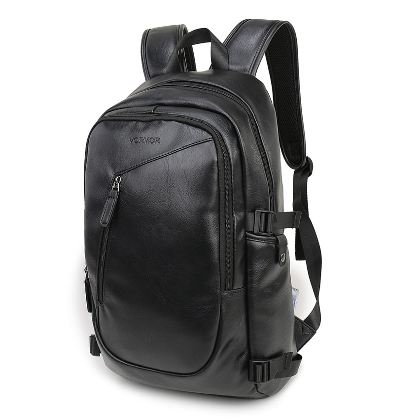 Leather Waterproof Daypack Travel Backpack by HitMyNeed