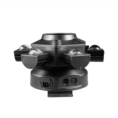 LED 6-Head Moving Beam Light with RG Laser & DMX by HitMyNeed