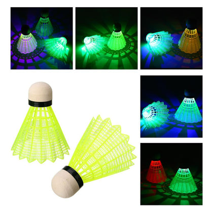 LED Badminton Shuttlecocks Set of 8 by HitMyNeed