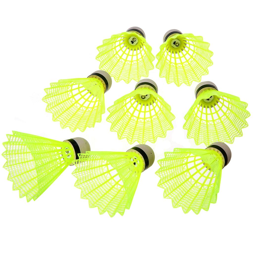 LED Badminton Shuttlecocks Set of 8 by HitMyNeed