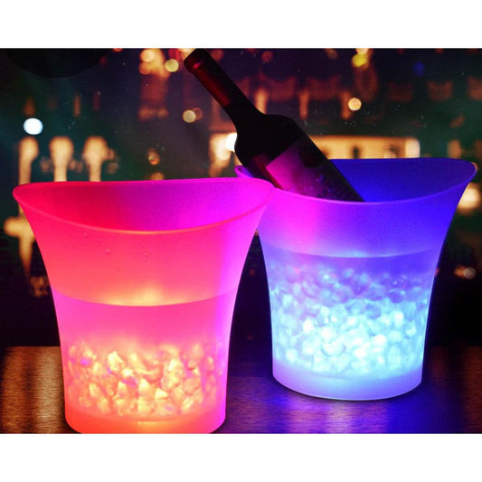 LED Beer and Wine Ice Bucket 5L by HitMyNeed