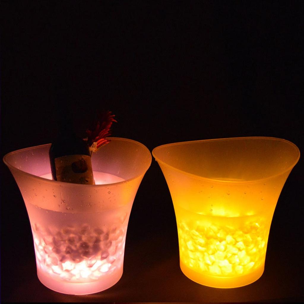LED Beer and Wine Ice Bucket 5L by HitMyNeed