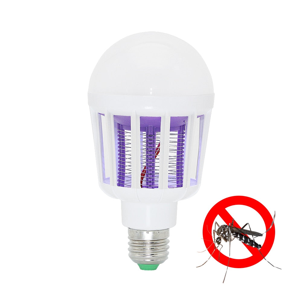 LED Bug Zapper Light Bulb with Night Mode by HitMyNeed