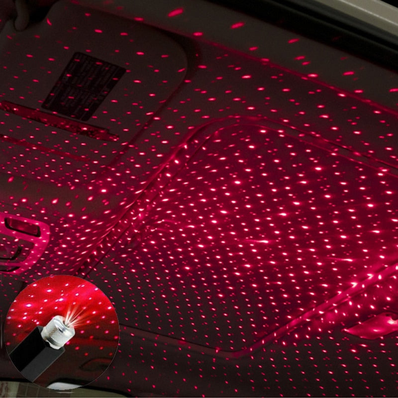 LED Car Roof Star Night Light USB Projector by HitMyNeed