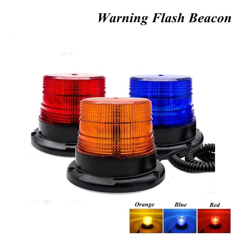 LED Car Strobe Beacon Light - Emergency Warning Lamp by HitMyNeed