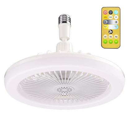 LED Ceiling Fan Bulb with Remote Control, E27 Base by HitMyNeed