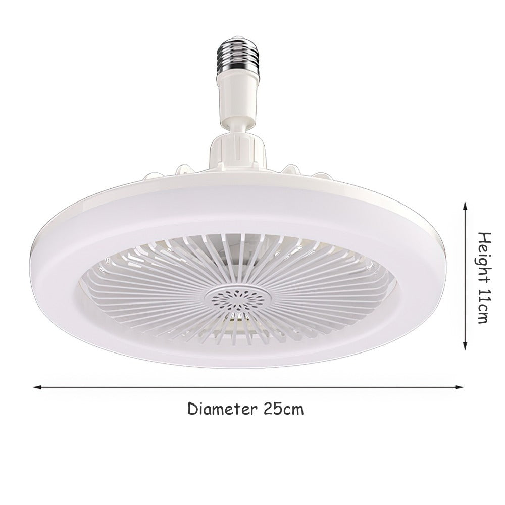 LED Ceiling Fan Bulb with Remote Control, E27 Base by HitMyNeed