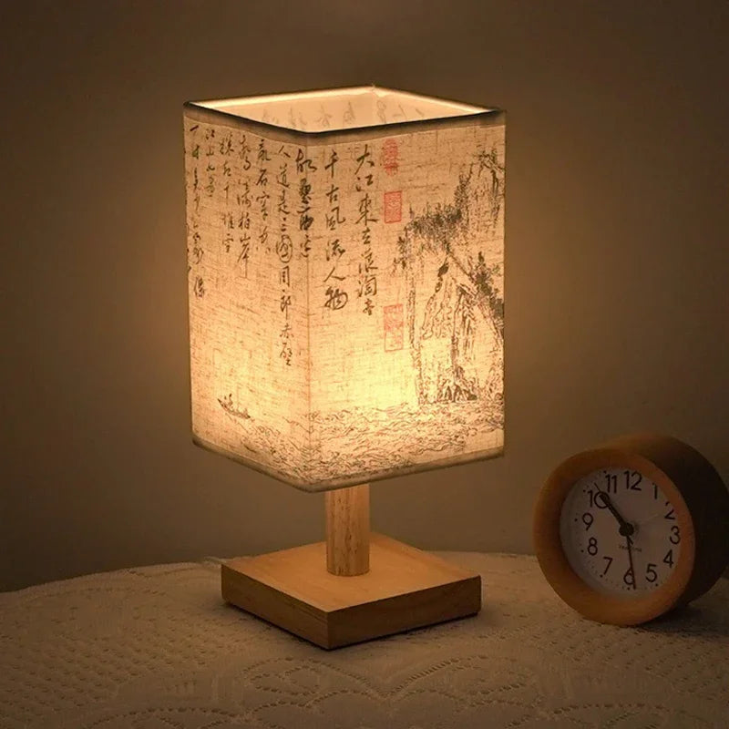 LED Chinese Style Dimmable Bedside Table Lamp by HitMyNeed