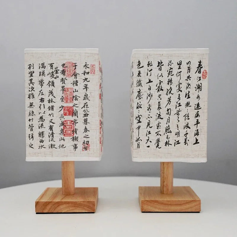 LED Chinese Style Dimmable Bedside Table Lamp by HitMyNeed