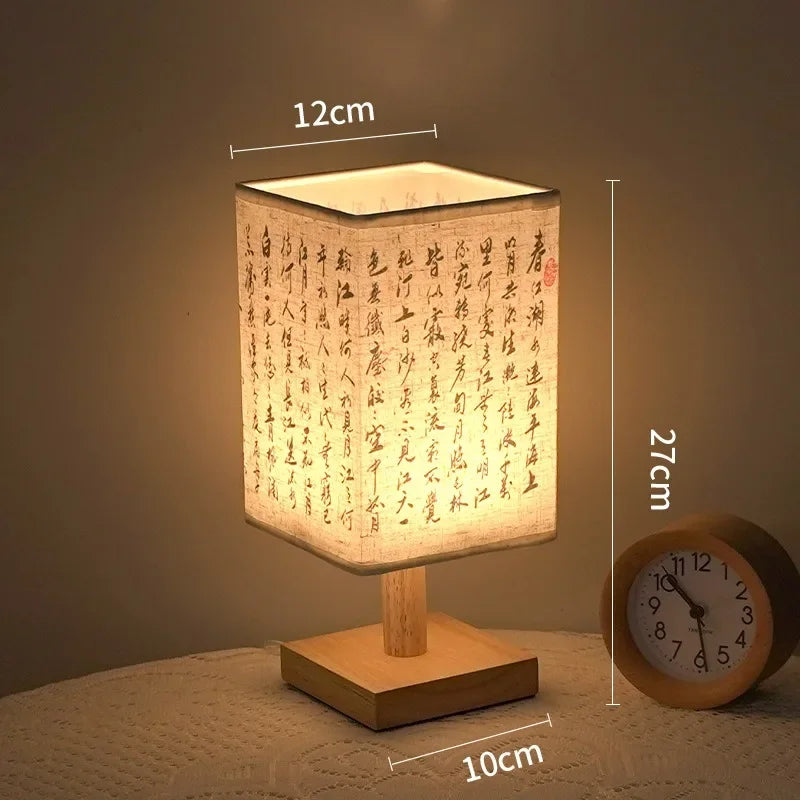 LED Chinese Style Dimmable Bedside Table Lamp b by HitMyNeed