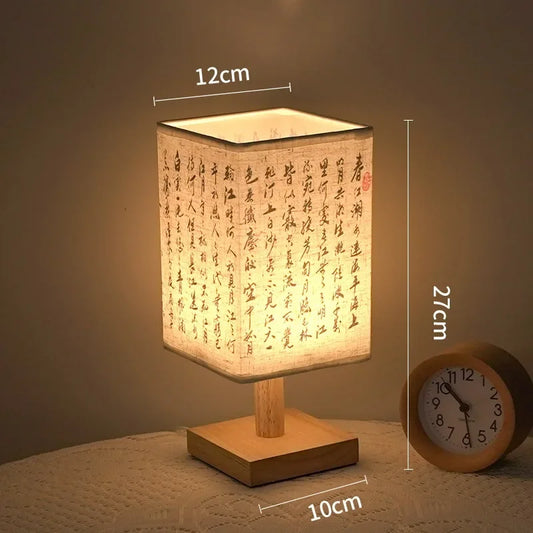 LED Chinese Style Dimmable Bedside Table Lamp b by HitMyNeed
