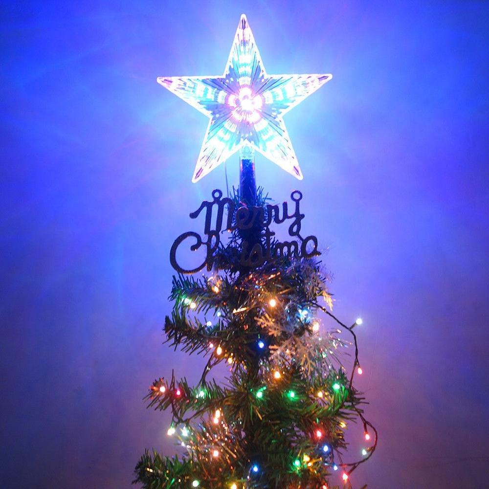 LED Christmas Tree Star Topper, Multicolor Lights by HitMyNeed