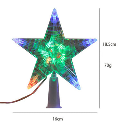 LED Christmas Tree Star Topper, Multicolor Lights by HitMyNeed