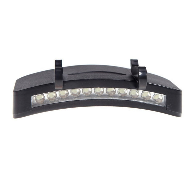 LED Clip-On Cap Headlamp with 11 LEDs by HitMyNeed