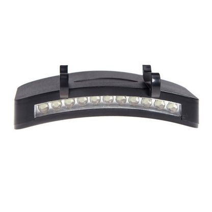 LED Clip-On Cap Headlamp with 11 LEDs by HitMyNeed