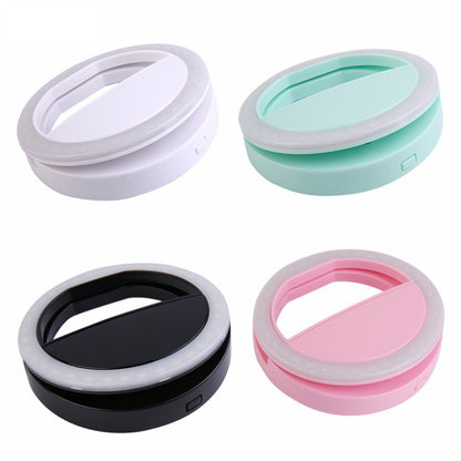 LED Clip-On Selfie Ring Light for Smartphones by HitMyNeed