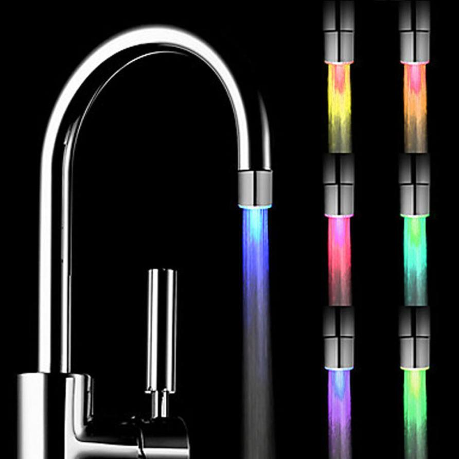 LED Color Changing Faucet Attachment for Sinks by HitMyNeed