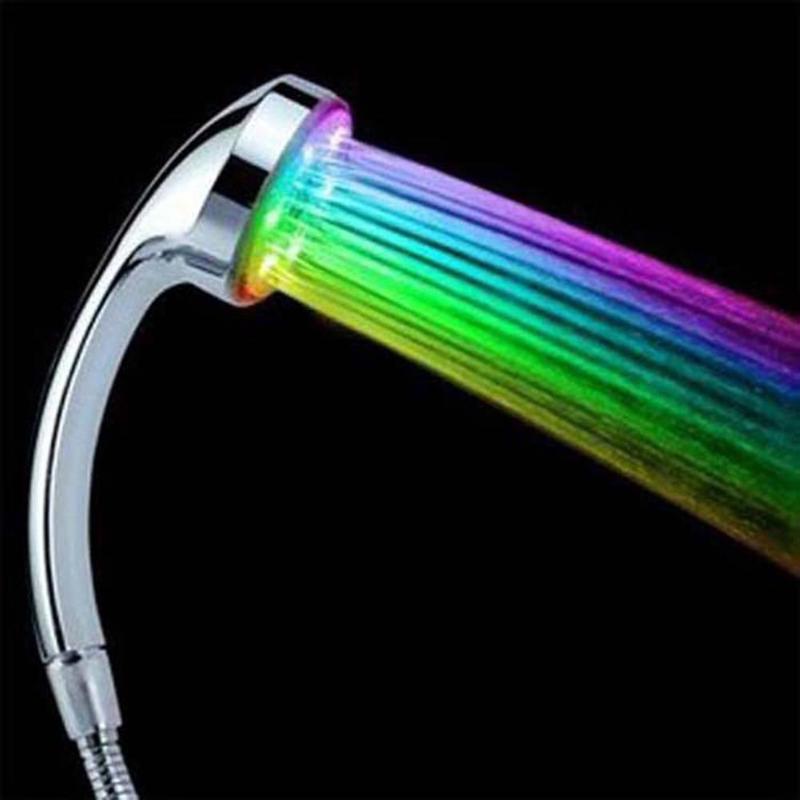 LED Color-Changing Shower Head with 7 Lights by HitMyNeed