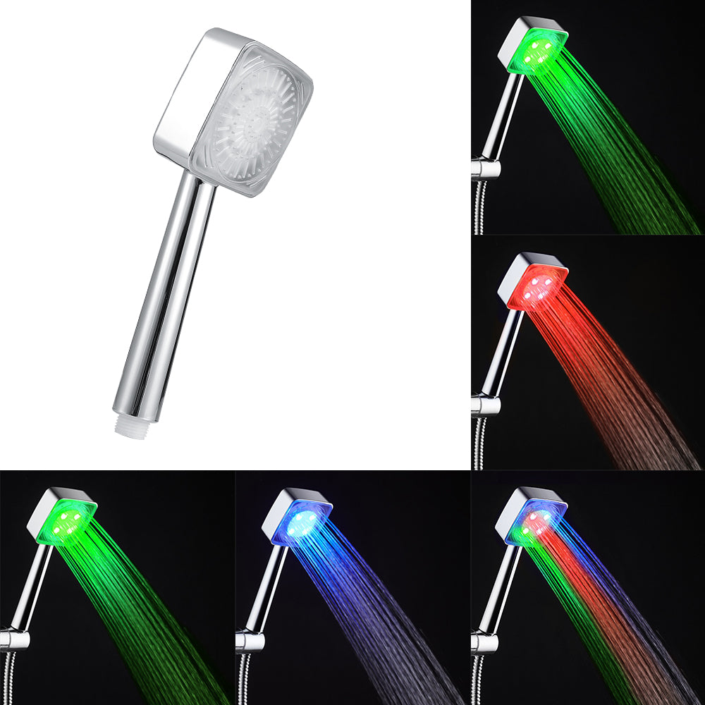 LED Color Changing Shower Head with Temperature Lights by HitMyNeed