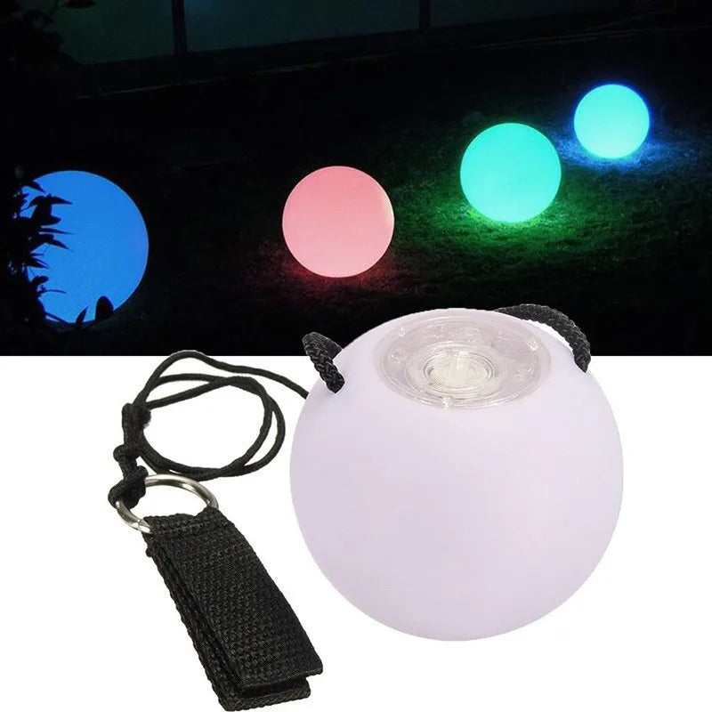 LED Colorful Luminous Swing Flash Ball Toy by HitMyNeed