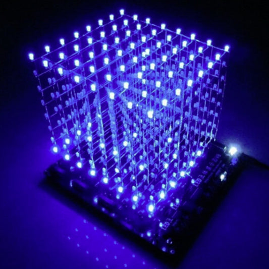 LED Cube Light PCB Display Kit with USB Power by HitMyNeed