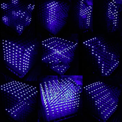 LED Cube Light PCB Display Kit with USB Power by HitMyNeed