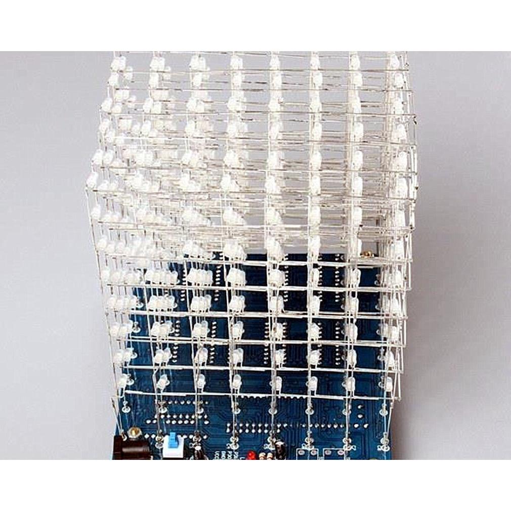 LED Cube Light PCB Display Kit with USB Power by HitMyNeed