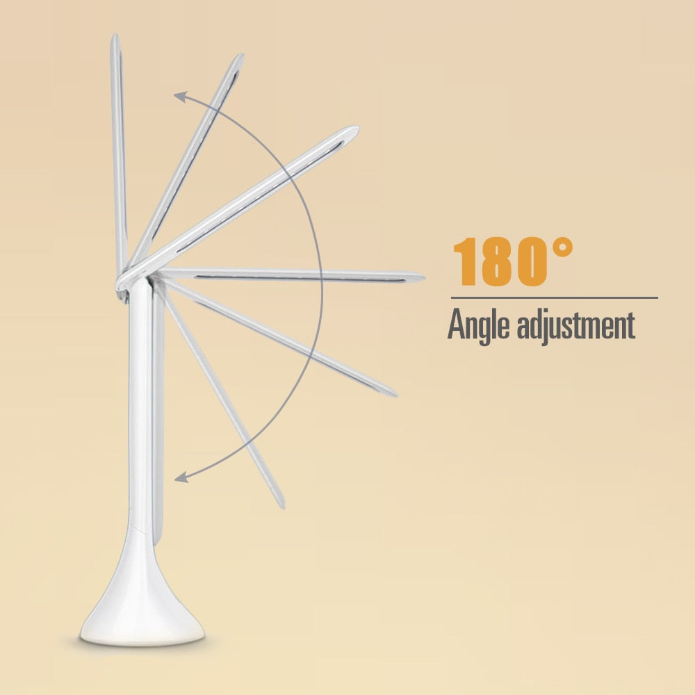 LED Desk Lamp with Clock, Calendar and Thermometer by HitMyNeed