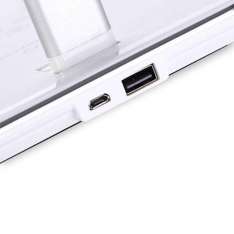LED Desk Lamp with Wireless Qi Phone Charger by HitMyNeed