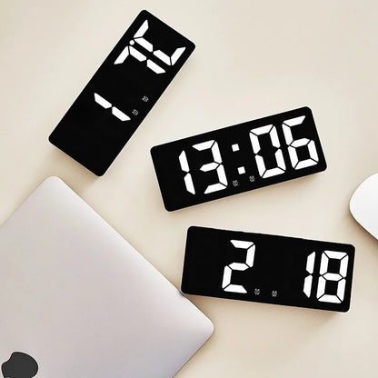 LED Digital Alarm Clock with Color Nightlight & Calendar by HitMyNeed