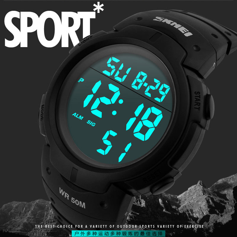 LED Digital Sports Watch with Chronograph by HitMyNeed