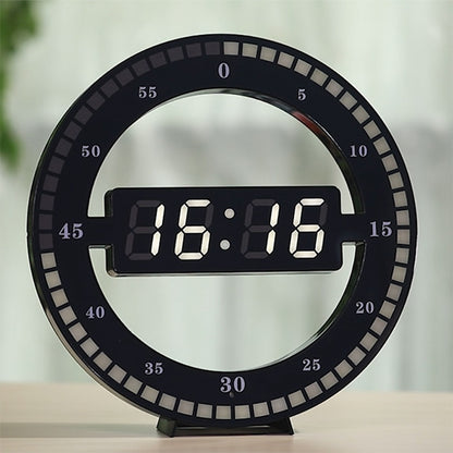 LED Digital Wall and Desk Clock with Auto Dimming by HitMyNeed