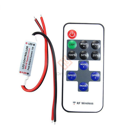 LED Dimmer Wireless Remote Switch 5-24V 12A by HitMyNeed