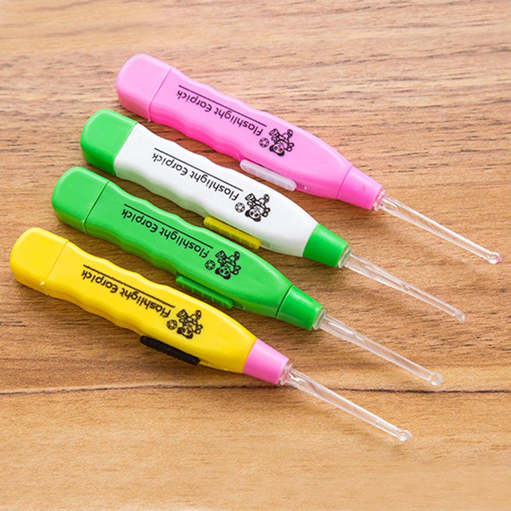 LED Ear Pick for Babies and Kids with Soft Tips by HitMyNeed